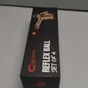 Champs MMA Boxing Reflex Ball Set with Punch Counter App | 4 Balls with Varying Weights, Headband & 4 Spare Strings to Improve Speed, Hand Eye Coordination Training | Boxing Equipment, MMA Gear Gift