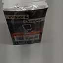 WyzeCamera v3 1080p HD Indoor/Outdoor Plug-in Smart Home Security Cameras, Color Night Vision, 2-Way Audio, MicroSD Card Slot, Compatible with Alexa - White, Pack of 1