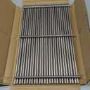 9MM 304 Stainless Steel Grill Grates for Weber Spirit E-210 E-220 S-210 S-220 Gas Grills with Front-Mounted Control 7637 Grill Replacement Parts for Weber Spirit I & II 200 Series 17.5 inch