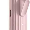 Heated Eyelash Curlers, Electric Lash Curler with Innovative Heating Silicone Pad for Lifted Lashes 24 Hours,Quick Rechargeable 600mAh Battery EC2001 (Pink)