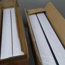 PAKETA 4 Pack Expandable Pull Out Cabinet Organizer, 21'' Deep Pull Out Drawers for Cabinets, Upgrade 3 Slide Rails Sliding Drawer for Kitchen Cabinet Organizer with Adhesive Nano Film (White)