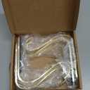 Christmas Stocking Holders Xmas Mantel Garland Clips Metal Grips Set of 4 Fireplace Hanger Hooks for Christmas Decoration Gold