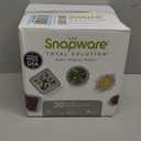Snapware Plastic Total Solutions (10-Pack, Mixed Sizes) Food Storage Containers Set, Airtight & Leakproof Plastic Locking BPA-Free Lids Tupperware, Freezer Dishwasher Microwave Safe