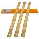 FOXBC 12-1/2 Inch Titanium Planer Blades Replacement for DeWalt DW734 Planer, Replace DW7342 - Set of 3