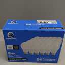 Energetic 24 Pack LED Light Bulbs 60 Watt Equivalent, A19 Warm White 3000K, E26 Base, Non-Dimmable, 8W 760lm, ETL Listed