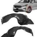 SecosAutoparts Front Left & Right Side Fender Liner Wheel Splash Set Compatible with Kia Sedona 2015-2021# 86811A9000 86812A9000 KI1248148 KI1249148