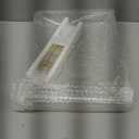 11"x14" Clear Acrylic Serving Tray with Golden Handles, Sturdy Huge Capacity Acrylic Tray for Coffee, Juice, Kitchen and Desk Organizer (11"x14")