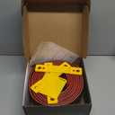 Flexible Race Track Toys for Kids 15 Ft with 4 Cars & Suction Cups, Portable Double Lane Racetrack Compatible with Hot Wheels & 1/64 Diecast Cars, Fun Car Ramp Track Set for Ages 3+(Black & Red)