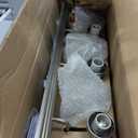 Kichler 24" 3-Light Vanity Bath Light in Brushed Nickel, Modern Bathroom Light with Clear Satin Etched Glass, (24" W x 8" H), 5337NIS