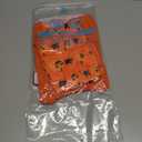 IFFEI Family Matching Halloween Pajamas Sets Long Sleeve 2 Piece Pjs Funny Sleepwear Jammies (Small, Orange)