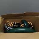 DECORLIFE Tree Swing for Kids, Adjustable Rope Swing Disc Swing for Outside with Platform Carabiners and Strap Outdoor, Playground Accessories, Green