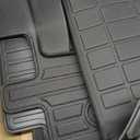 for Toyota Sienna 2020-2013 8 Seater Floor Mats Cargo Liner Trunk Carpet All Weather Heavy Duty TPE Waterproof Anti-Slip Tech Mats for Toyota Sienna 2014 2015 2016 2017 2018 2019 Accessories