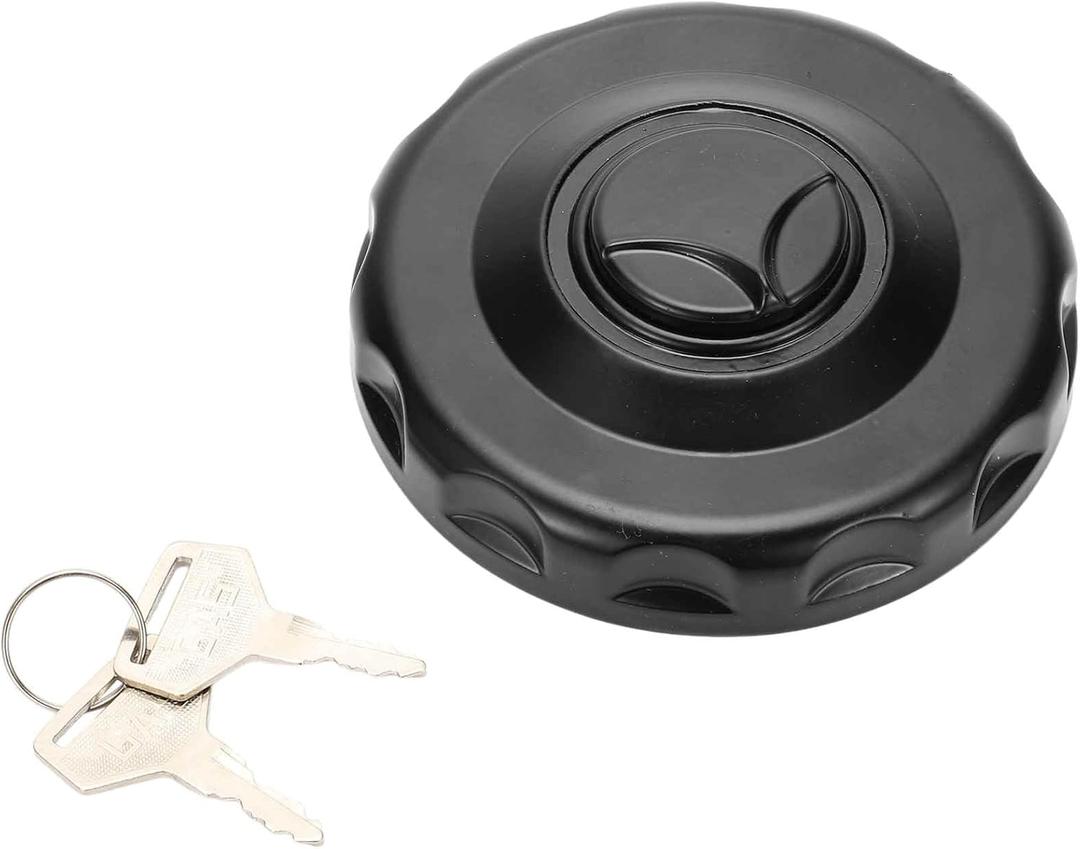 ACROPIX Plastic Locking Gas Cap Lock Fuel Tank Cap Black Fit for BEIBEN for NORTH BENZ NG80A NG80B V3 V3M V3ET V3MT with Keys, 0004700305