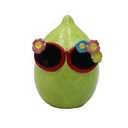 EDL 6.3IN CERAMIC TBL DECOR LIME