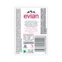 Evian Natural Spring Water, 1 L bottles, 6 pack (EXP 12/31/26)