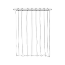 Spring Flower Brid Shower Curtain Farmhouse Vintage Flowers Country Bathroom Curtain Set Polyester Fabric Hooks 70 X 70 Inch