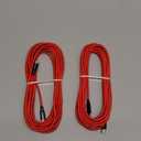 AGVEE 2 Pack 15ft Ultra Long USB-C to USB-C Cable Fast USBC Cord, Type-C to C Cable, PD 60W Charging Cord for iPhone 16 15, Samsung S25 S24 S23 S21 S20 S10 Note 10 20, iPad Pro, Red