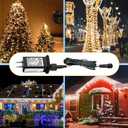 30V 0.3A Class 2 Power Supply Replacement LED Transformer IP44 LED Light Controller Low Voltage Transformer for Christmas String Light Inflatable Device (30V9W 8Modes 1PC)