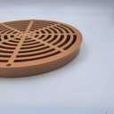 12" Outdoor Catch Basin Flat Round Grate CoverPipe GrateOrange version