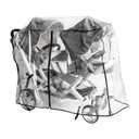 Double Stroller Rain Cover,Rain Cover for Double Tandem Stroller,Big Size Universal Rain and Wind Cover