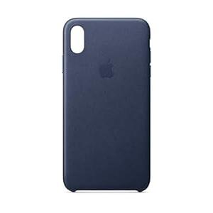 Apple iPhone Xs Max Leather Case - Blue