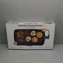 Chefman XL Electric Griddle with Removable Temperature Control, Immersible Flat Top Grill, Burger, Eggs, Pancake Griddle, Nonstick Extra Large Cooking Surface, Slide Out Drip Tray, 10 x 20 Inch