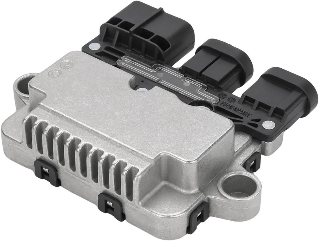 Engine Cooling Fan Control Module Replacement for 21493-3JA0E 21493-3JA0A Compatible with Nissan Pathfinder 2013-2020 Infiniti Q60 2014-2019