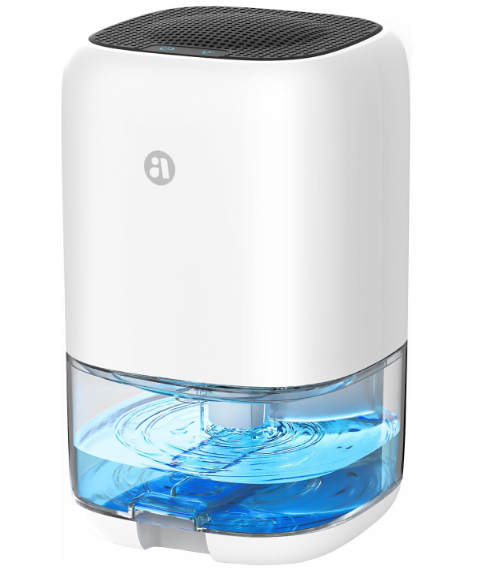 Dehumidifier, 35 OZ Small Dehumidifiers for Bedroom for Home, Quiet with Auto Shut Off, Dehumidifiers for Bedroom (280 sq. ft), Bathroom, RV, Closet, White