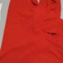 BORIFLORS Women's Sexy Ruched Bodycon Midi Dresses Square Neck Sleeveless Ruffle Hem Club Party Tank Dress (Medium, Red)