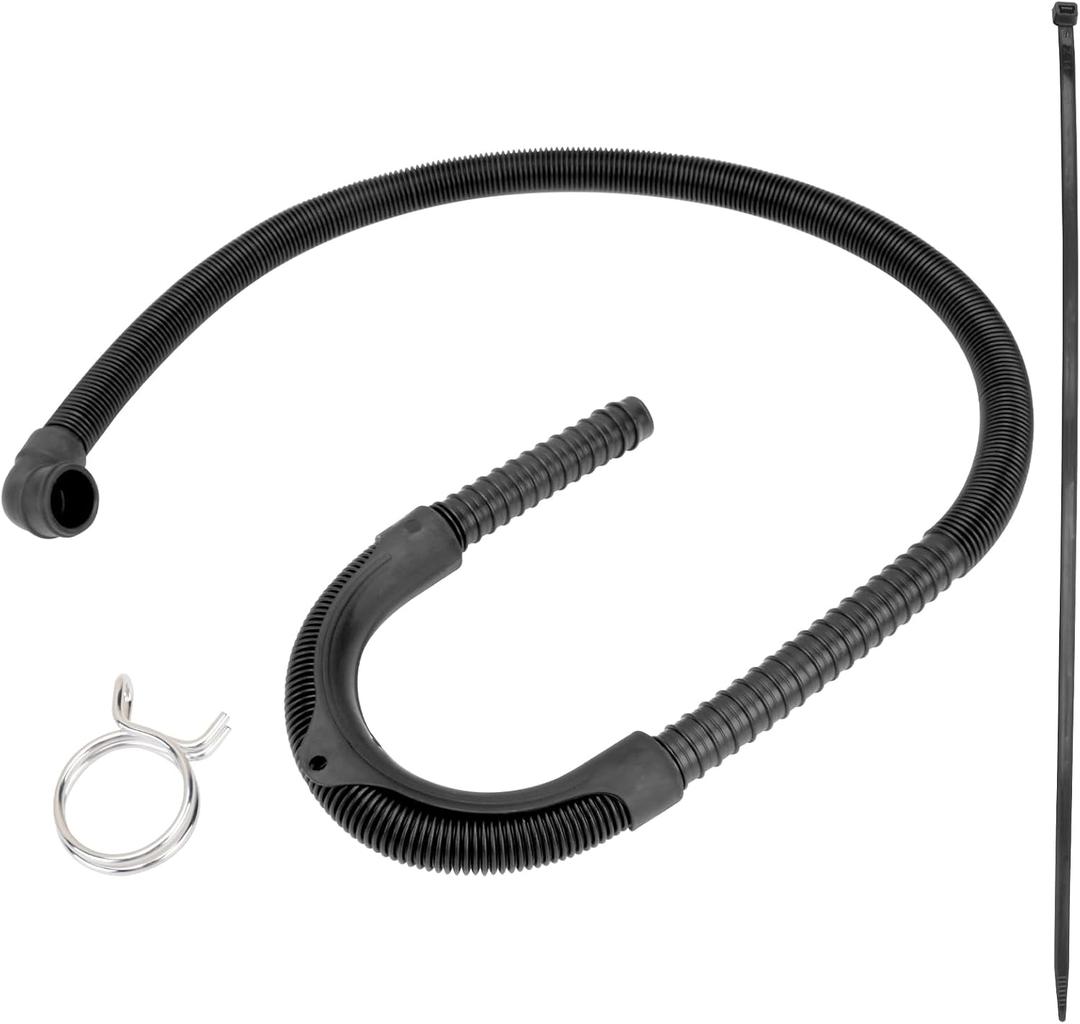 W11244231 Washer Drain Hose Compatible with Whirlpool Ma-ytag Washer 1CWTW4 2DWTW 3DWTW 110.2 4GNTW4 4KNTW Series, Replace W11199820 W11203364 W10821090 W11199768
