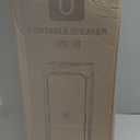 JYX Bluetooth Speaker with 2 Dual 60W 6.5" Subwoofer, PA System with 2 Wireless Mics, TWS Stereo Sound, Deep Bass & Recording for Party, 400W Peak Power Karaoke Machine