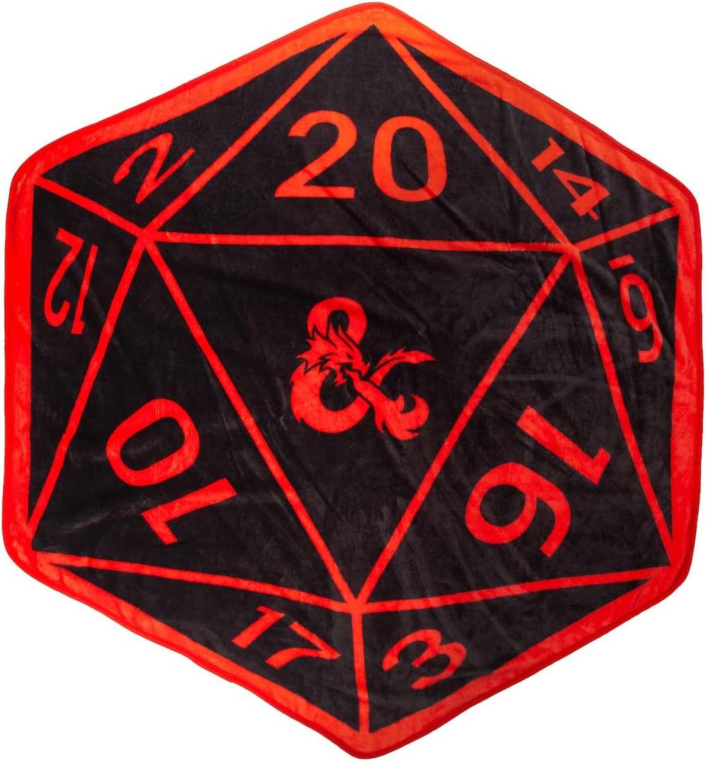 Bioworld Dungeons & Dragons Throw Blanket