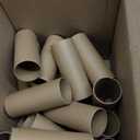 HESESOH 50 Pack Cardboard Tubes for Crafts - 1.57 x 3.94 Inches - Brown Toilet Paper Empty Rolls Round Thick Tubes Sturdy for Classroom Family Handmade DIY Projects