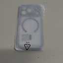 Designed for iPhone 17 Pro Case, Compatible with MagSafe, [Camera Protection] [15FT Military Drop Protection] Shockproof Translucent Matte Anti-Slip Phone Case, 6.3", Deep Blue