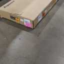 Aquzee Bakers Racks for Kitchens with Storage, 6 Tiers Large(47.2W x 15.7D x 70.8" H) Kitchen Stand with Hutch, Freestanding Organizer with Shelves,Rustic Brown (Rustic Brown Board + Black Frame)