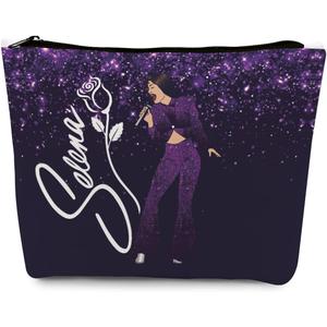 gfuhlre Singer Fans Makeup Bag Travel Toiletry Bag Music Lover Gift Song Lyrics Gift Singer Merchandise for Fans, Cool Friendship Gifts for Women Friends BFF Sister Graduation Birthday Christmas