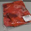 Oumrdeo Womens Sexy Mesh Ruched Bodycon Mini Skirt High Waist Adjust Drawstring Short Skort (Red, XXL)