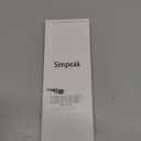 Simpeak Bracelet Elastic Band Compatible with Fitbit Versa/Versa 2/Versa Lite/Versa SE Smartwatch Only, Women Beaded Pearl Band Replacement for Fitbit Versa 2/Lite/SE, Black