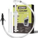 Fluid Pump for Standard Quart Bottles - 10cc Per Pump Stroke, Transmission Fluid Pump with 3rd Hand Adapter, Transfer Gear Oil, Differential & Transmission Fluid (1Pack-28mm)
