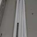 Spring Tension Curtain Rod 32-76 inch, Adjustable Expandable Tension Curtain Rod No Drilling, Tension rods for Window Doorway Kitchen Curtain, White