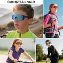 Kids Baseball Sunglasses - Youth Baseball Sunglasses for Boys Girls - Sports Softball Shades Age 4-10