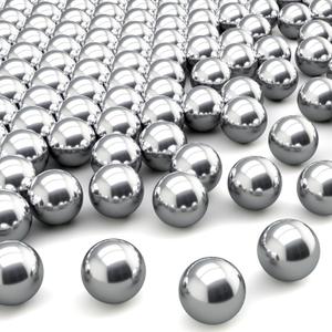 PAGOW 125PCS Paint Mixing Balls Nail Polish 316 Stainless Steel Bearing Balls, 4mm/apr. 0.16