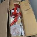 VEVOR Manual Tire Changer, Portable Hand Bead Breaker Mounting Tool for 8"-16" Tires, Compatible with Car Truck Trailer, Tire Mounting Machine for Home Garage Small Auto Shop, Red