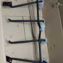 24 Inch Fireplace Grate, Heavy Duty Carbon Steel Firewood Log Holder with 6 Legs - Rust-Proof, High Temp Resistant for Indoor Fireplace, Outdoor Fire Pit, Camping & Wood Stove