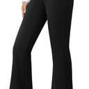 Womens Dress Pants Stretchy Work Pants Business Casual Slacks with 4 Pockets Pull On Office Trousers (XX-Large, Black)