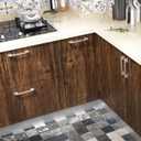 FunStick 36" x 200" Brown Wood Contact Paper Self Adhesive Wood Wallpaper Peel and Stick Wood Grain Wallpaper Thick Waterproof Removable Wood Paper for Kitchen Cabinets Countertops Table Desk Doors