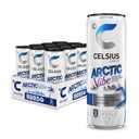 CELSIUS ARCTIC VIBE Sparkling Frozen Berry, Sugar Free Energy Drink, 12 Fl Oz (Pack of 12)
