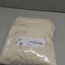 Smiry Waterproof Seat Covers for Dining Room Chairs Set of 4, Stretch Jacquard Removable Washable Chair Seat Slipcovers Protector, No Rear Covers, Beige