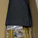 Over The Table Rod Stand with Clamps 31"-110" Length 31"-64" Height Adjustable Metal Table Hanging Decor Rod with Storage Bag for Gender Reveal Ceremony Party, Gold Table Balloon Arch Stand