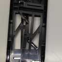 Adjustable Computer Tower Stand, Mobile PC Stand for Floor with 4 Locking Caster Wheels Fits Most PC, Under Desk CPU Holder for Office, Gamers and Students (Black)